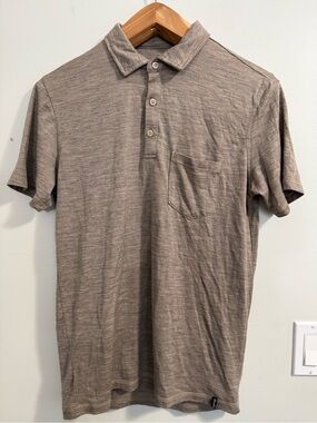 Woolly Merino Wool Polo Shirt